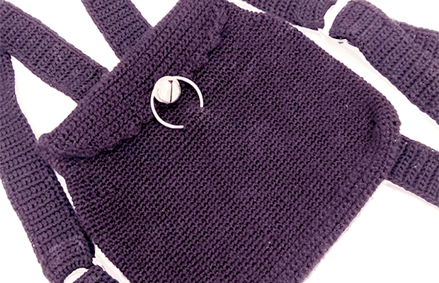 Mochila en crochet
