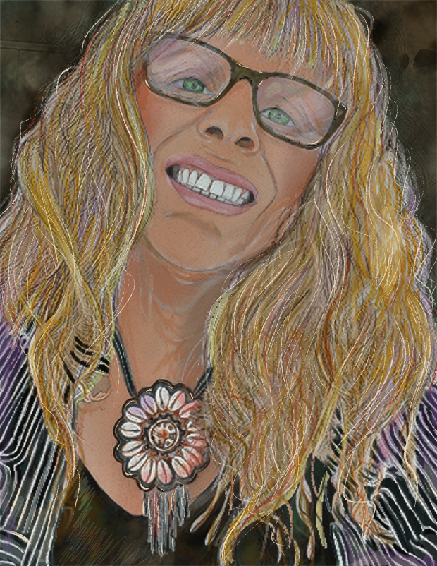 Pintura digital retrato