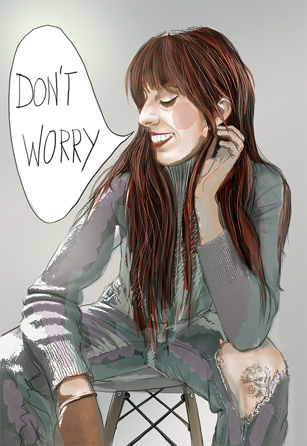 Retrato chica joven