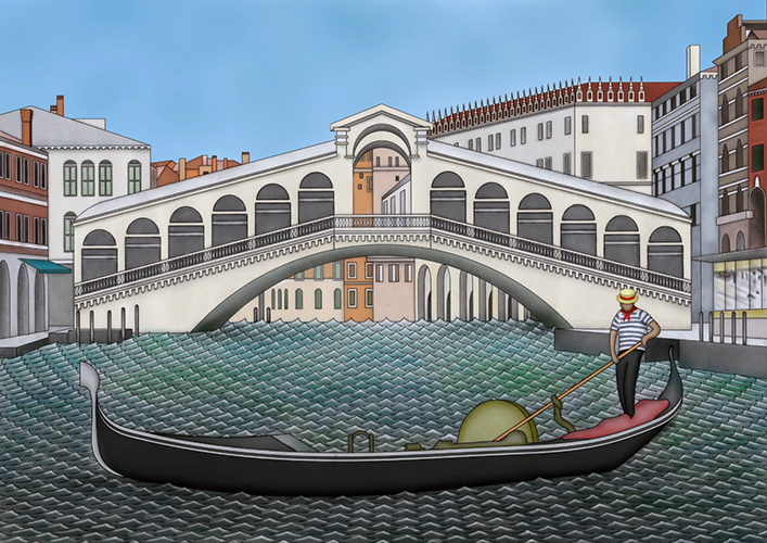 Cuadro Venecia