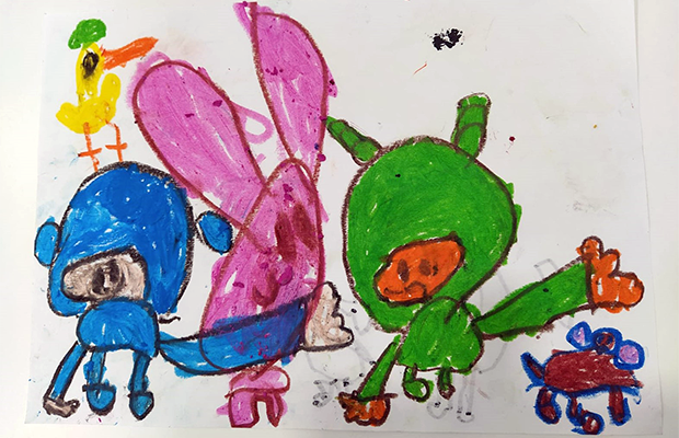 Ceras de colores