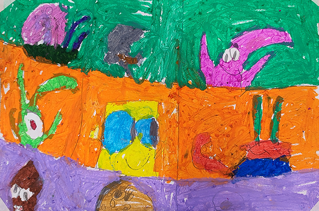 Tempera de colores